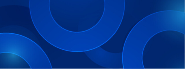 Overlapping blue circles creating abstract background suitable for graphic design projects, website backgrounds, or artistic prints and products.