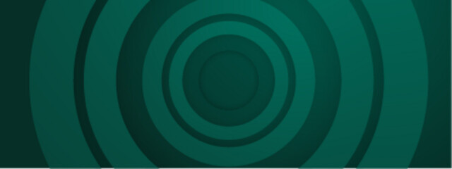 Concentric teal circles create a mesmerizing pattern. Suitable for backgrounds, prints, textiles, and abstract design projects with a modern touch.