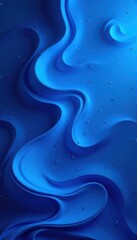 Fluid deep blue digital backdrop, gradient swirls, textured effect , marketing, texture, vibrant