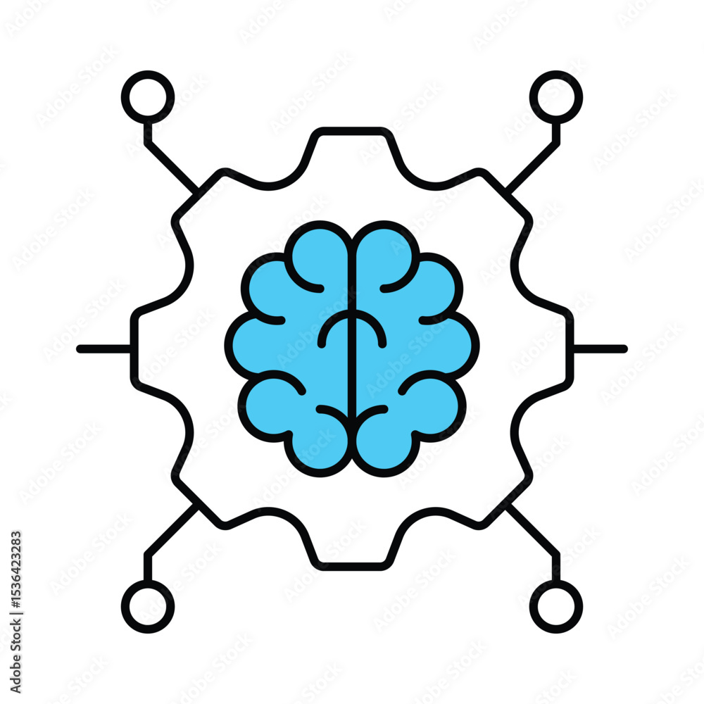 Poster configuration setting vector filled outline illustration style icon. eps 10 file