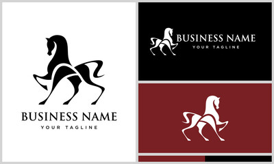 Horse Logo Design Variations. (55)
