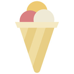 summer icon icecream
