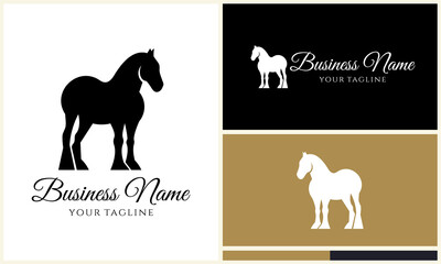 Obraz premium Horse Logo Design Variations. (113)