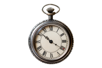 Pocket Watch isolated on transparent background