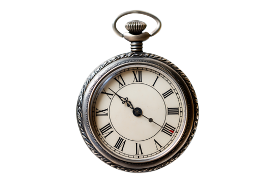 Pocket Watch isolated on transparent background
