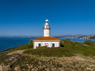 Faro de Alcanada de la Isla de Mallorca, Baleares