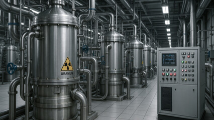 High-Tech Industrial Machinery &ndash; Clean and Minimalist Composition

