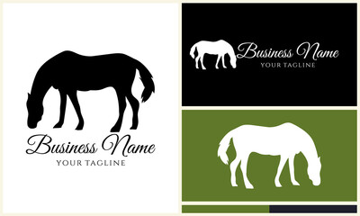 Obraz premium Horse Logo Design Variations. (188)