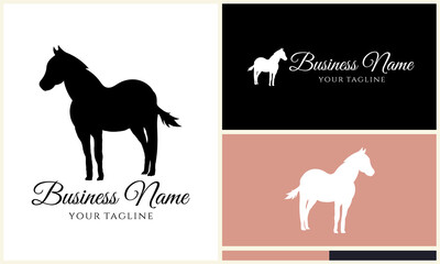 Horse Logo Design Variations. (195)