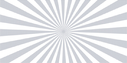 Ray sun light. Sunburst background. Radial circle line. Pattern starburst. Comic beam lines. Sun effect rays. Abstract firework. Concentration stripe. Cartoons lightning style. Vector illustration