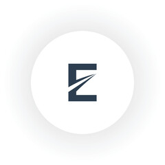 E logo and letter E logo