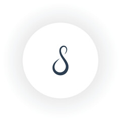 logo design combining initial letter S