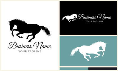 Horse Logo Design Variations. (214)