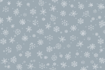 Set vector snowflakes. Collection of snowflake winter decoration. Isolated on background.