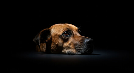 Obraz premium portrait of a dog