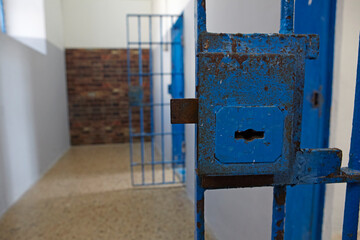 The prison at the island of Asinara in Sardinia, Italy