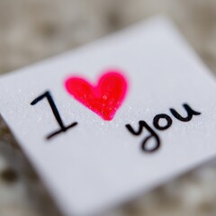 Simple love note