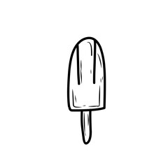 hand drawn ice cream