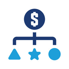 Obraz premium Budget icon