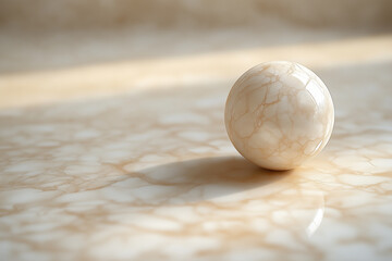 Warm beige marble texture with minimal veining and subtle stone details. Smooth, clean surface—ideal for elegant, neutral backgrounds in modern interior or design projects.
