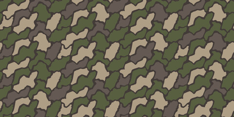 Abstract shapes illustration background. Seamless pattern.Vector. 抽象的なかたちのイラストパターン　背景素材