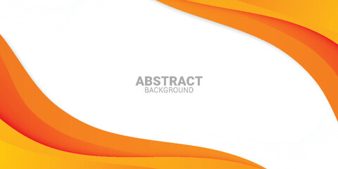 Free vector abstract yellow and red shape background