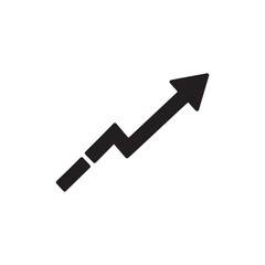 Bar chart logo icon sign symbol design