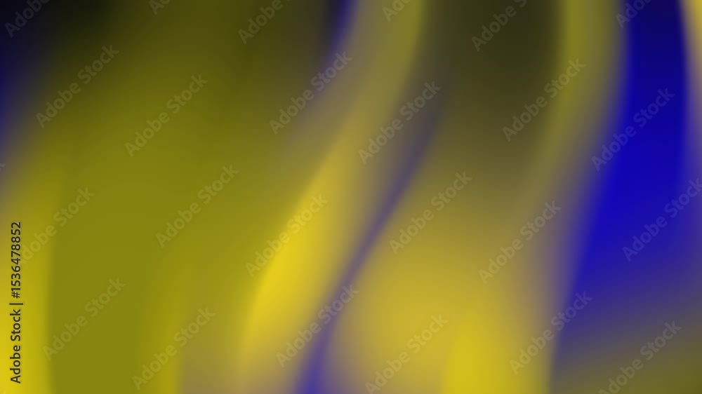 Poster Abstract Yellow and Blue Gradient Motion Background for Video Production