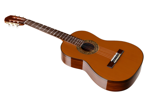 Electric guitar graphic with transparent background in PNG format, ideal for rock music themes and musical projects.