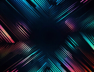 Abstract technology background. . Oil paint illustration.