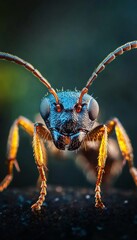 Incredible Macro Close-Up of an Ant s Face in Its Natural Habitat Showcasing Intricate Features
