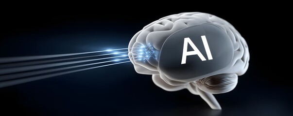 integration of Generative AI with Apple Intelligence showcased in an editorial photography style. Highlight the collaboration between AI experts and Apple engineers, featuring close-up shots of