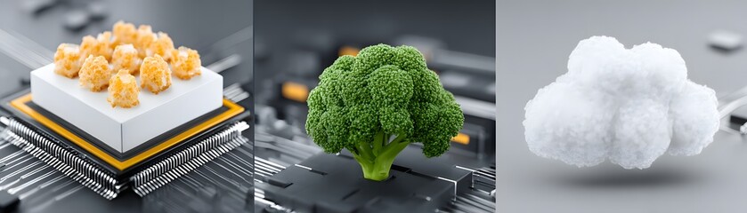 integration of Generative AI with Apple Intelligence showcased in an editorial photography style. Highlight the collaboration between AI experts and Apple engineers, featuring close-up shots of