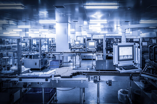 Modern Pharmaceutical Production Facility