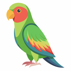 parrot on a branch
