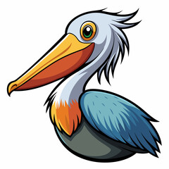 illustration of a pelican