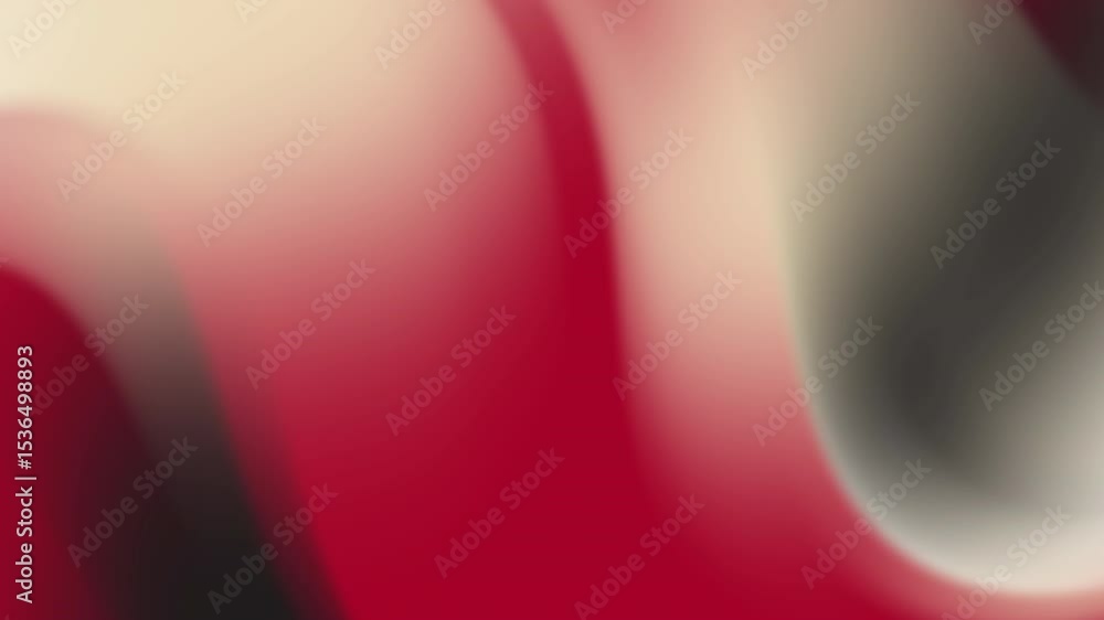 Aufkleber abstract red and beige gradient motion background for video production