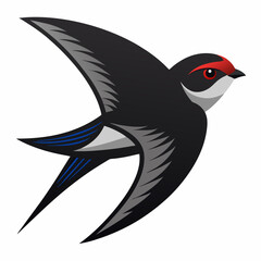 vector illustration of a bird