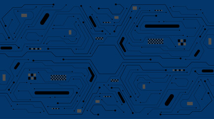 vector futuristic circuit board , Electronic motherboard , Communication and engineering concept , Hi-tech digital technology concept