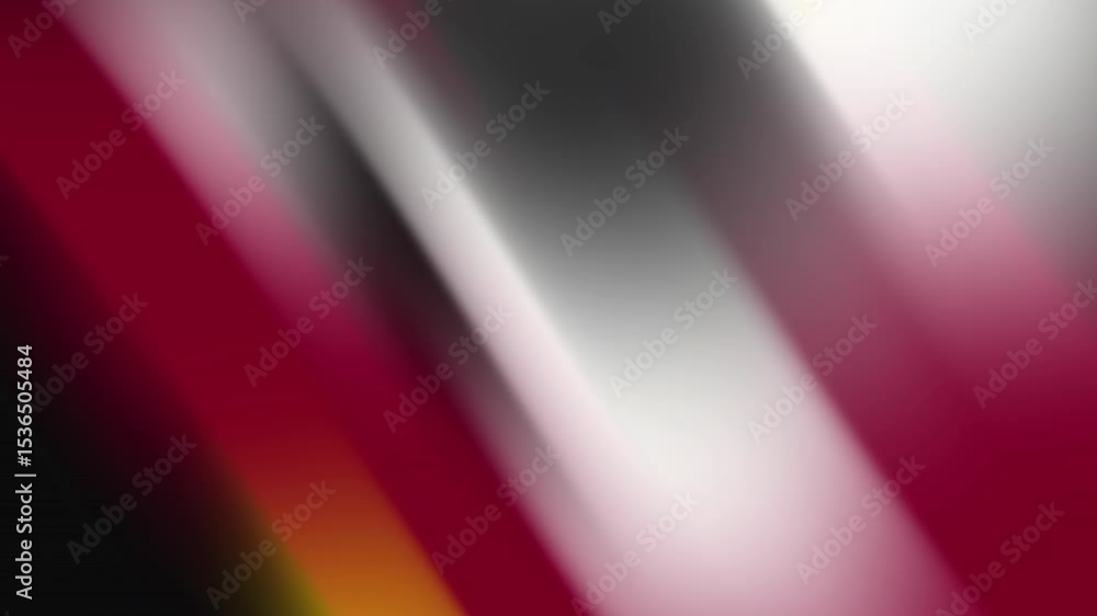 Poster abstract motion blur: red, white, and black streaks creating dynamic visuals