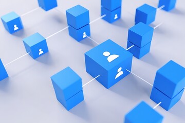 Interconnected Nodes The Foundation of Networking Relationships Structure