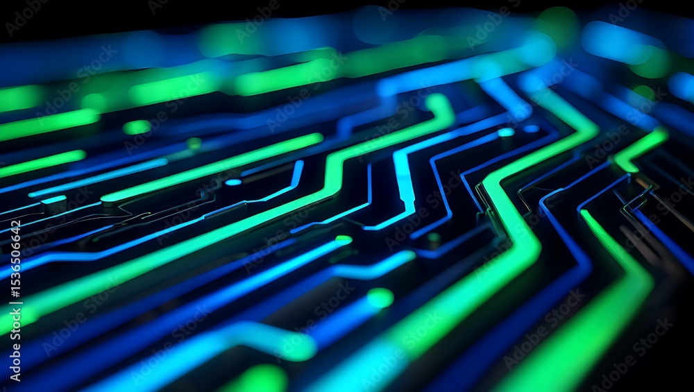 Poster future of electronics circuit boards and artificial intelligence interplay