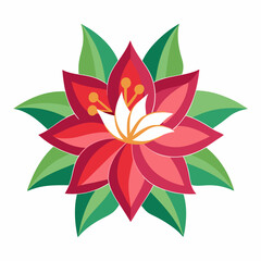 vector illustration of a flower