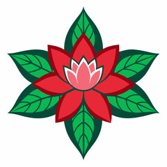 vector illustration of a flower