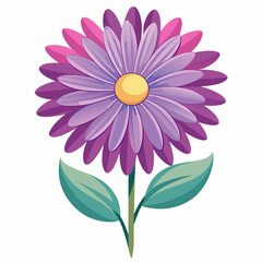 vector illustration of a flower