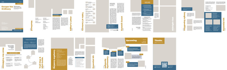 Adventure Lifestyle Editorial Magazine