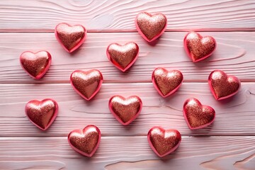 Fototapeta premium valentines day background