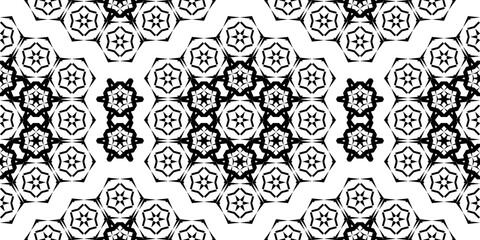 Seamless Transparent Art Deco Geometric Pattern for Background Layout Template