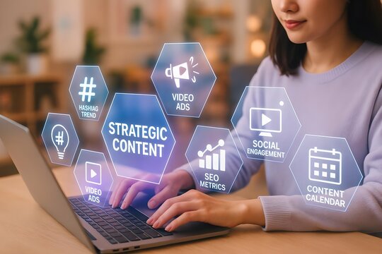 Strategic Content Creation with Video Ads and SEO Engagement Metrics