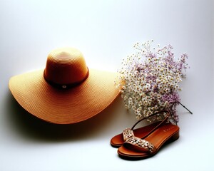 Summer accessories display